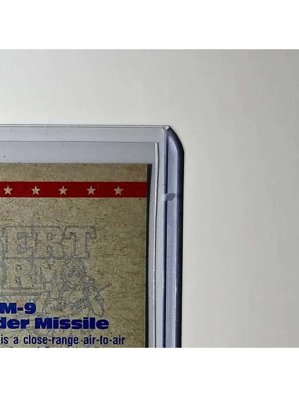 The Sidewinder Missile 1991 Topps Desert Storm #49 Card - Picture 8 of 10